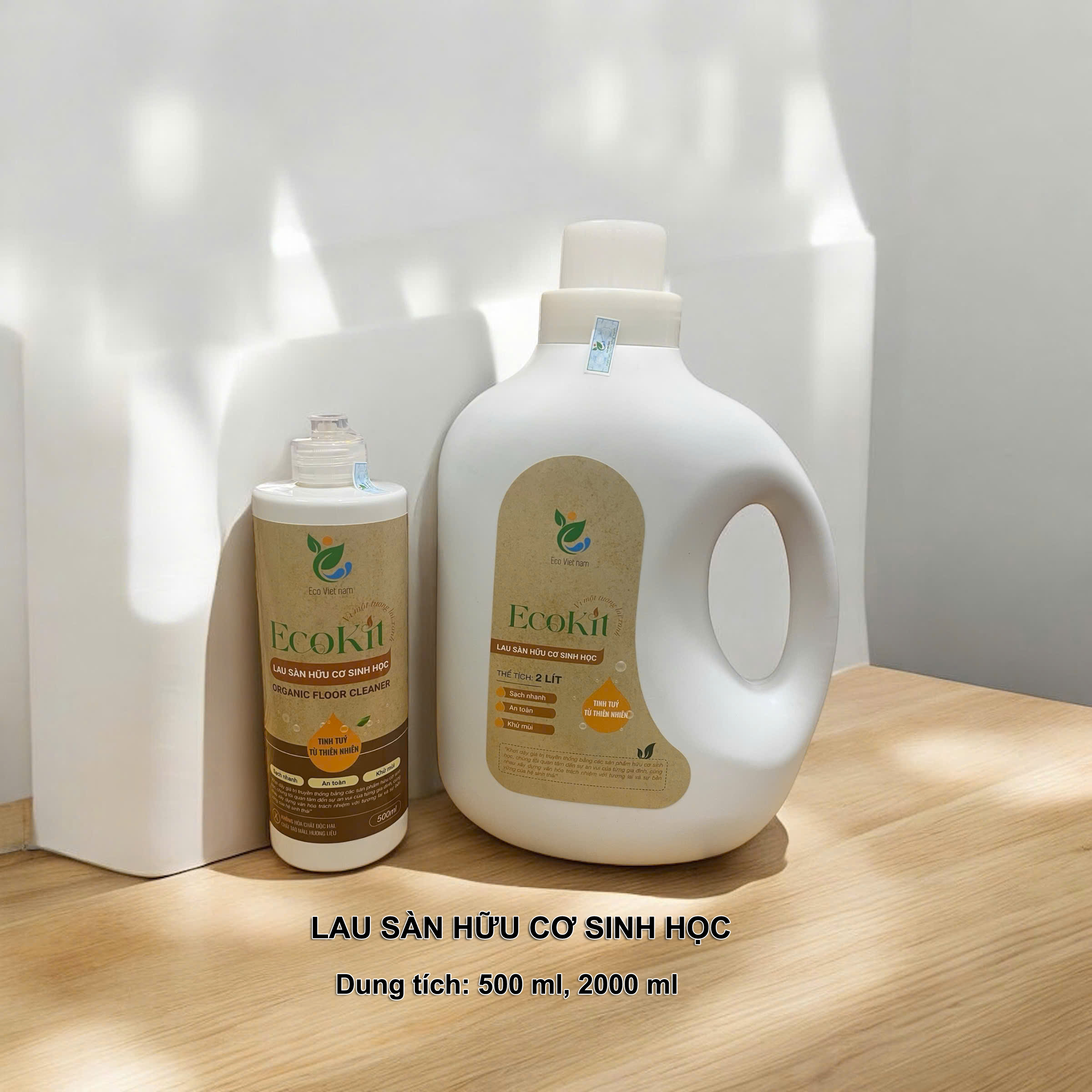Lau sàn hữu cơ sinh học EcoKIT